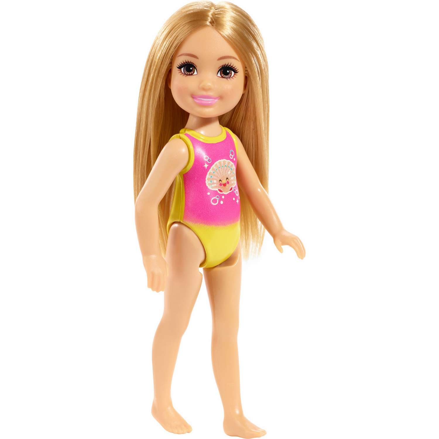 Кукла Barbie Челси в купальнике Русая GLN70 GLN73 - фото 1