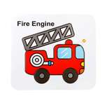 Раскраска-пазл BONDIBON многоразовая Пожарная машина