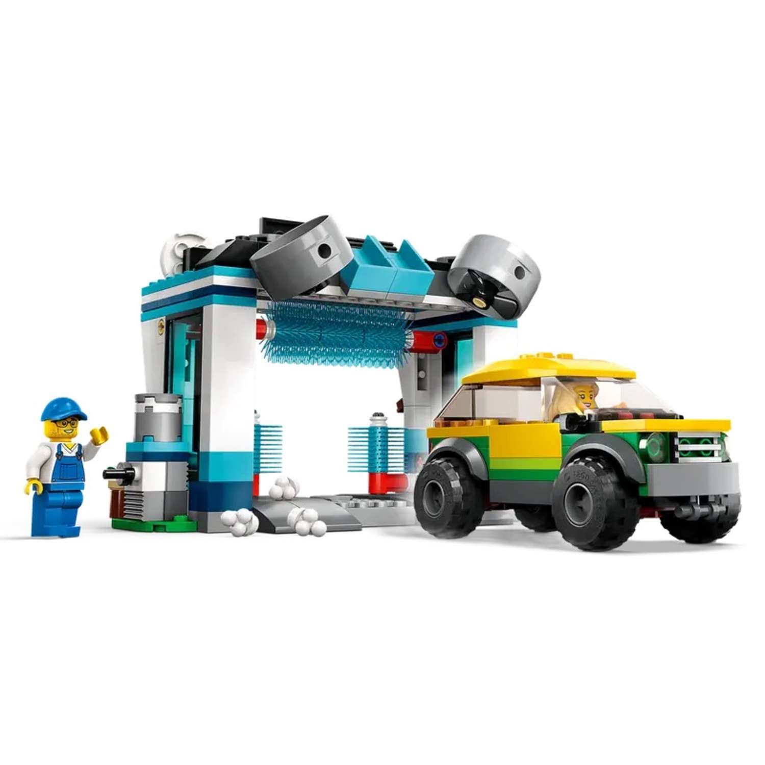 Конструктор LEGO City LEGO Автомойка 60362 - фото 3