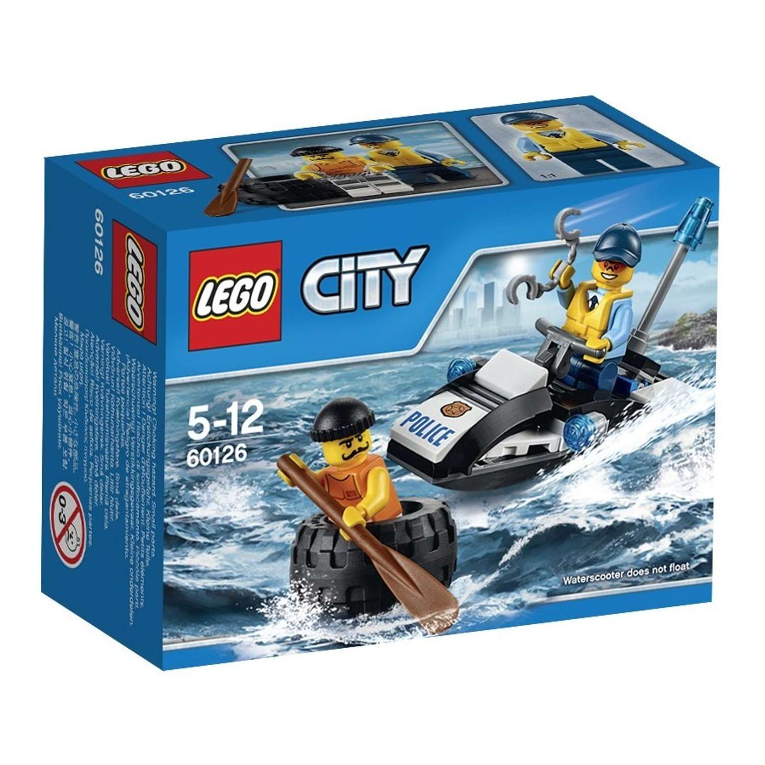 Конструктор LEGO City Police Побег в шине (60126) - фото 2