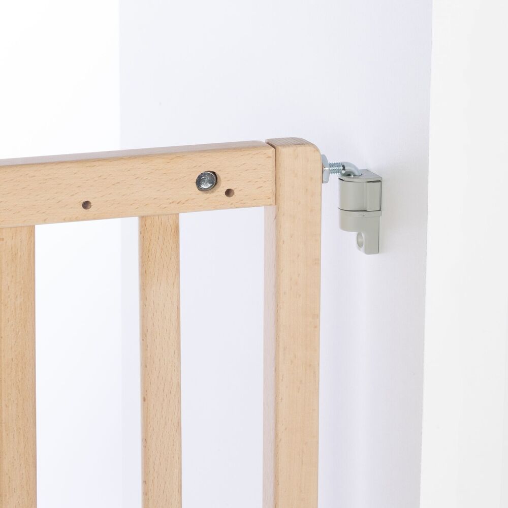 Ворота безопасности Safety 1st Металлические Dual Install Extending Wood 69-106 см Бежевый - фото 3