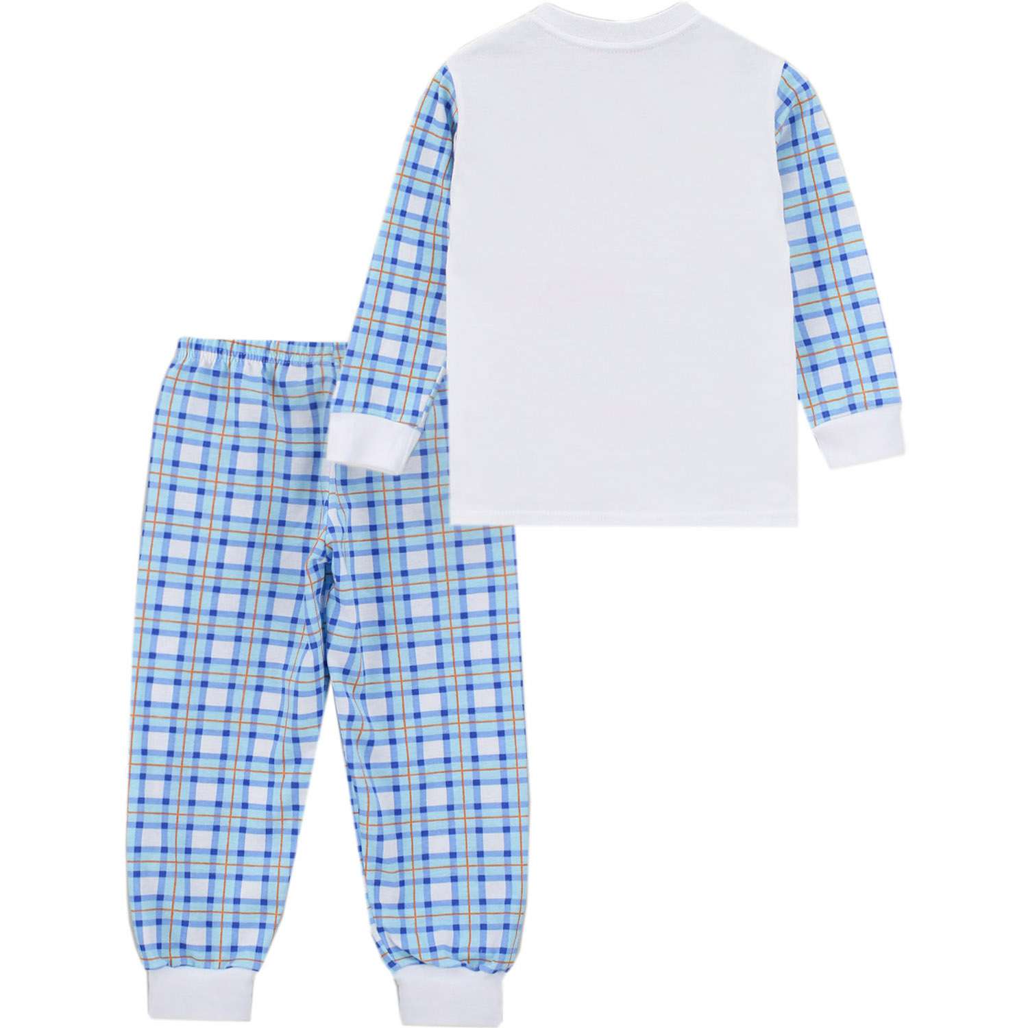Пижама Babycollection 00-00028465 голубой,белый - фото 2