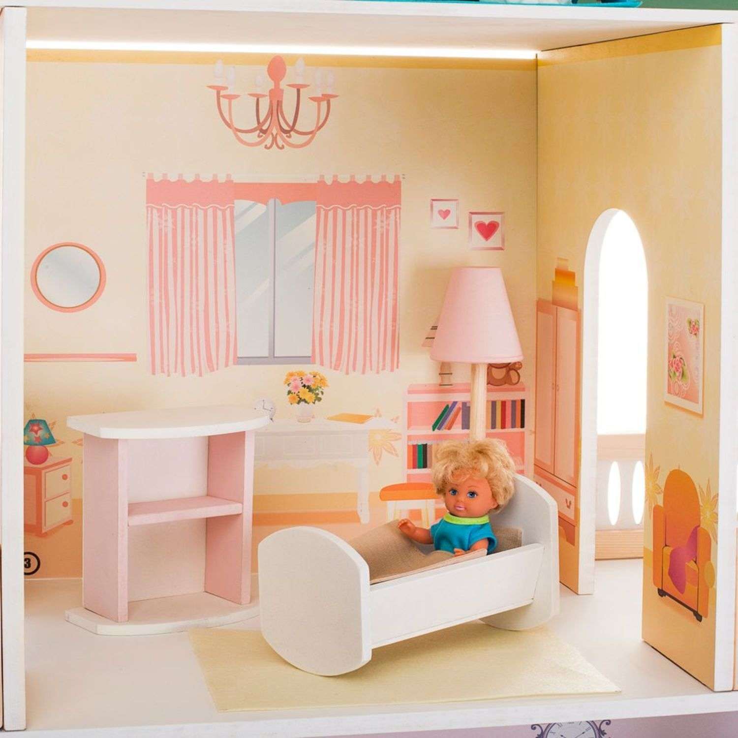 Кукольный домик Paremo Поместье Риверсайд с мебелью 16 предметов PD318-02 PD318-02 - фото 6