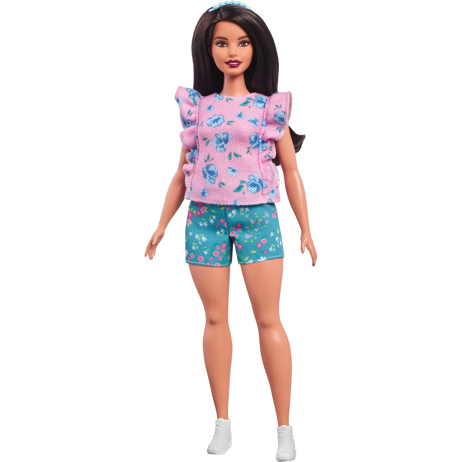 Кукла Barbie Игра с модой Цветочные выкрутасы FJF43 FBR37 - фото 1