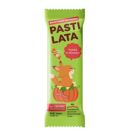 Батончик Pastilata фруктовый тыква-яблоко 30г