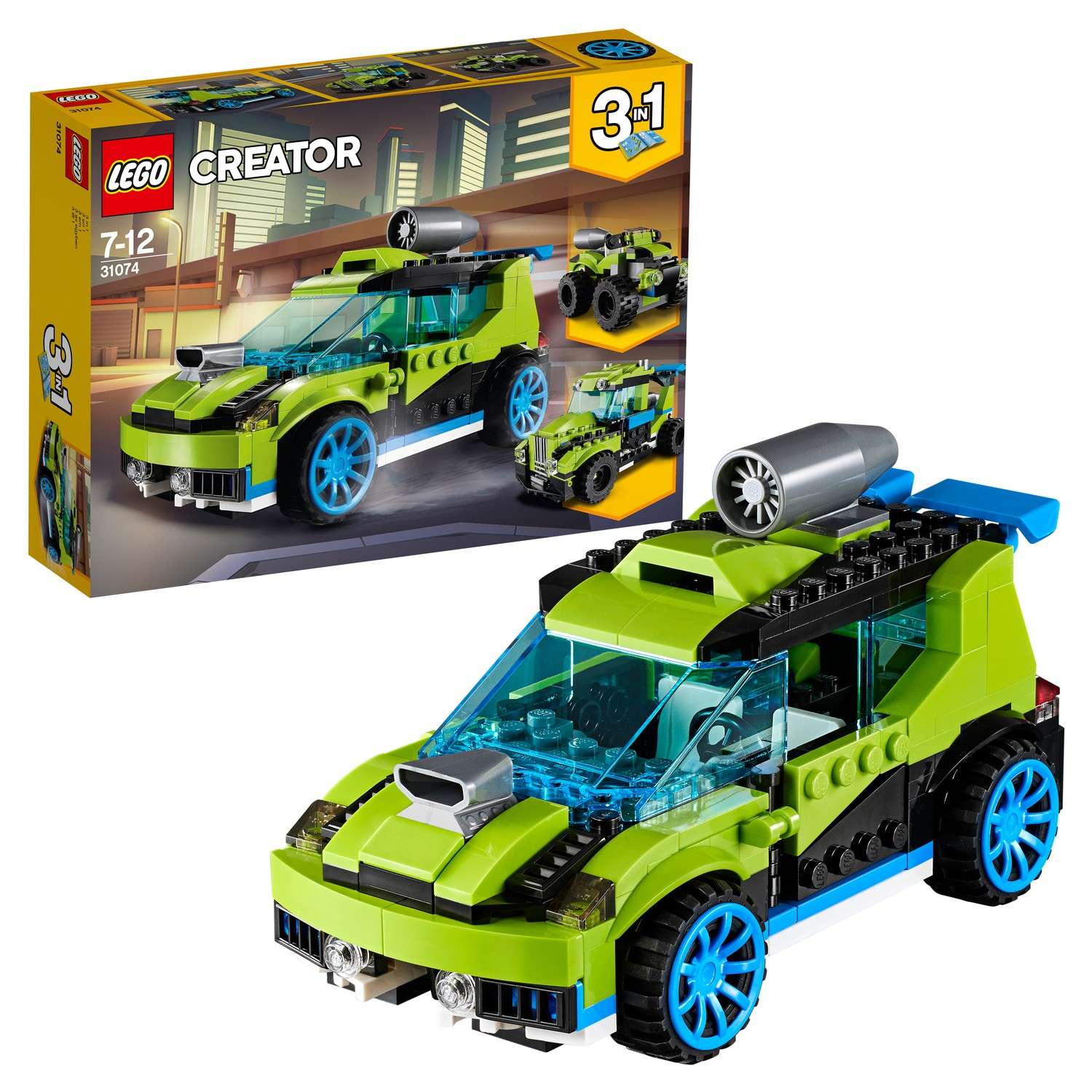 Конструктор LEGO Суперскоростной раллийный автомобиль Creator (31074) - фото 1