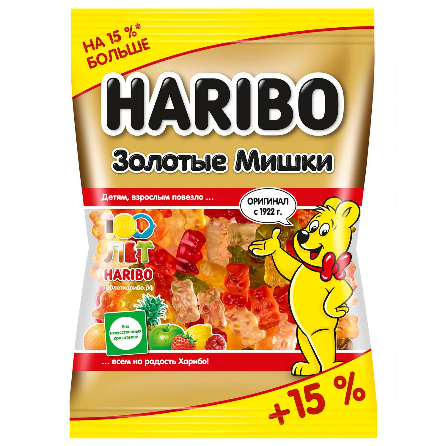 Мармелад жевательный HARIBO Золотые Мишки 80г - фото 1