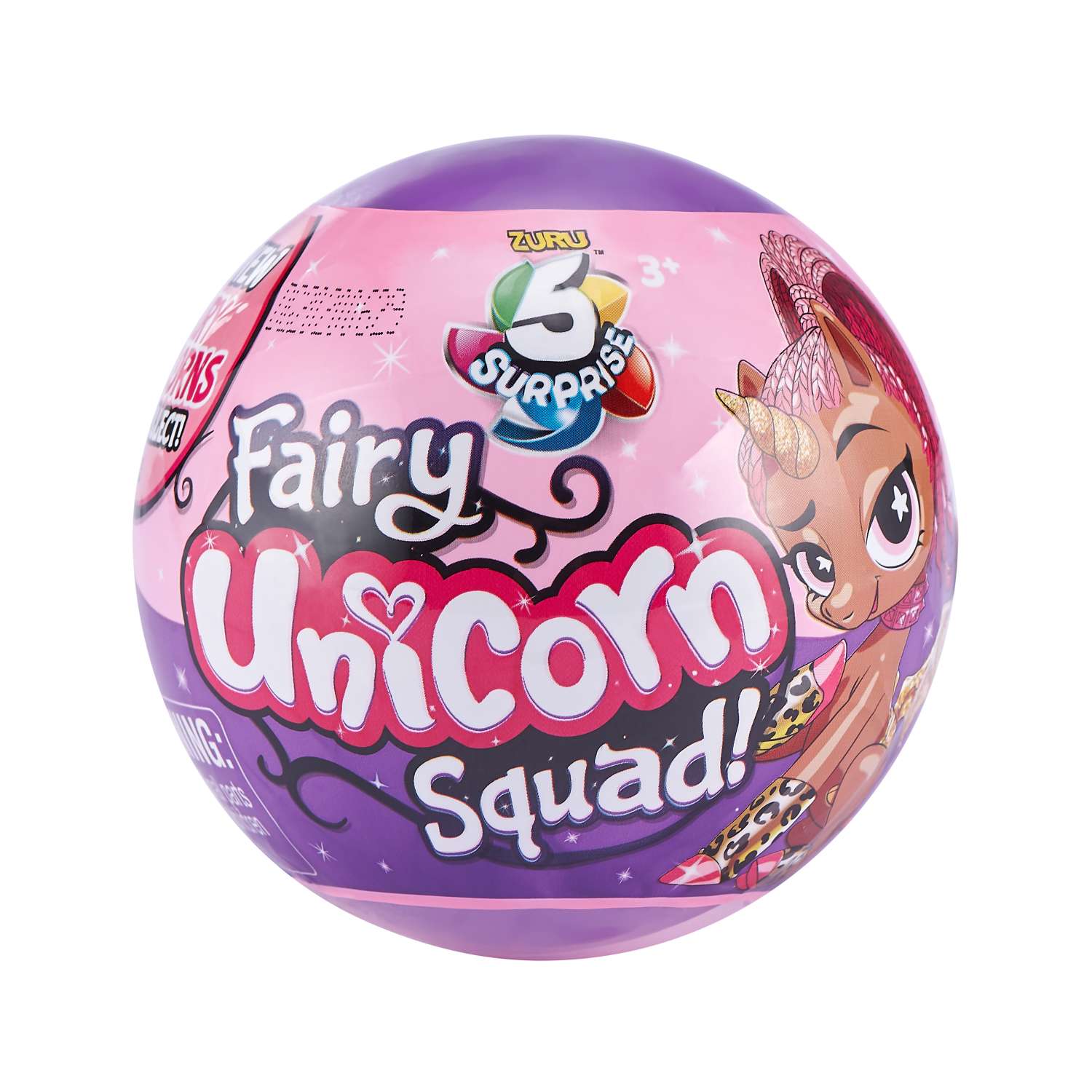 Игрушка Zuru 5 surprise Unicorn squad S2 Шар в непрозрачной упаковке (Сюрприз) 7768SQ1 - фото 1