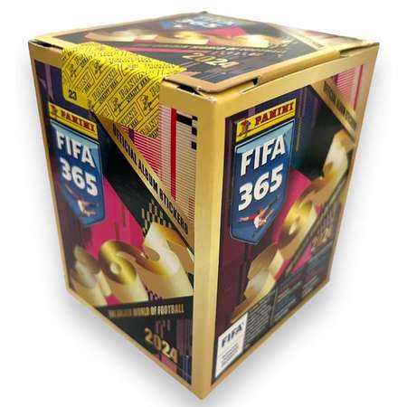 Бокс с наклейками Panini FIFA 365 2024 50 пакетиков в наборе
