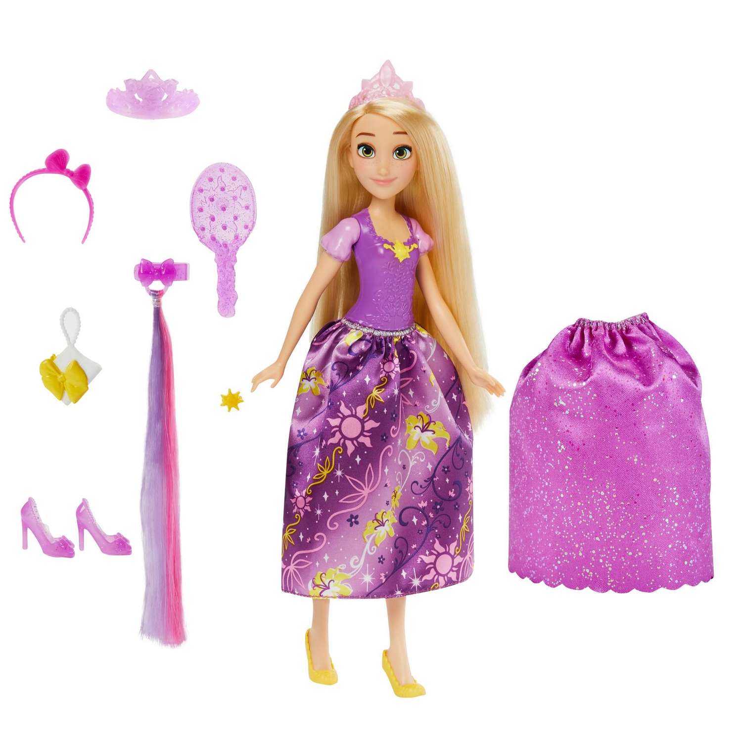 Кукла Disney Princess Hasbro Рапунцель в платье с кармашками F07815X0 F07815X0 - фото 1
