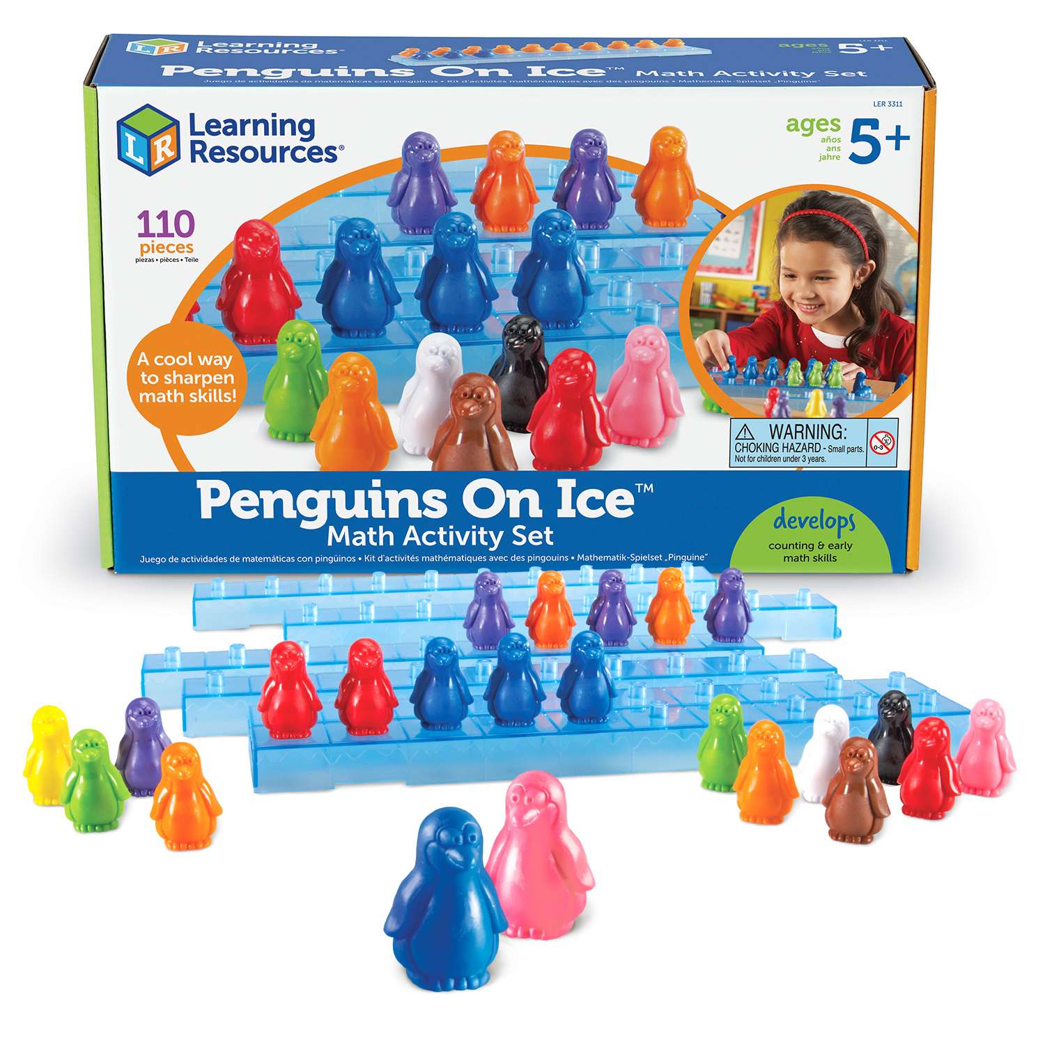 Игра развивающая Learning Resources Пингвины на льдине - фото 1