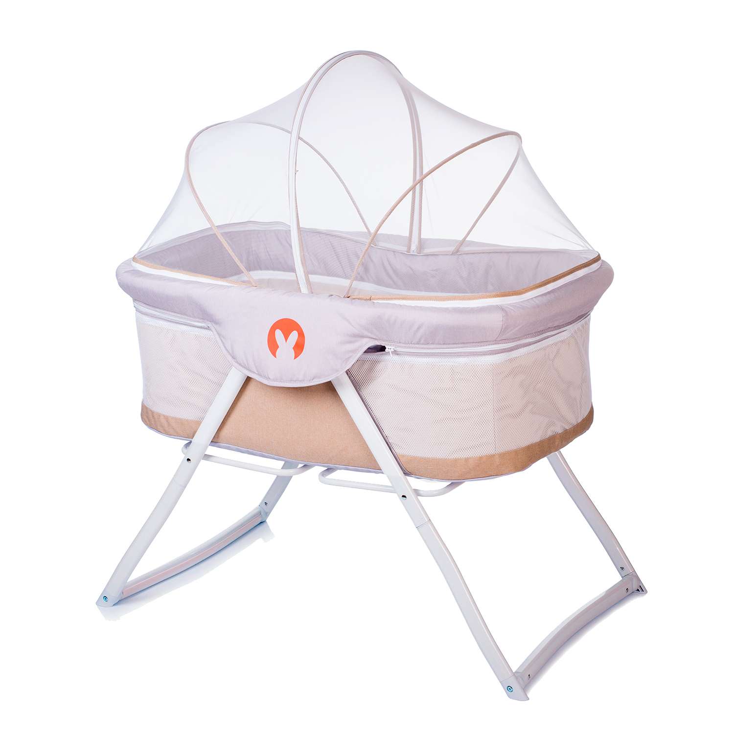 Кровать-колыбель Babyhit Carrycot складная Beige - фото 1