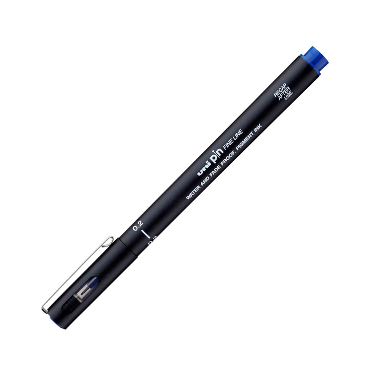Линер UNI PIN02-200 S 0.2 мм синий - фото 2