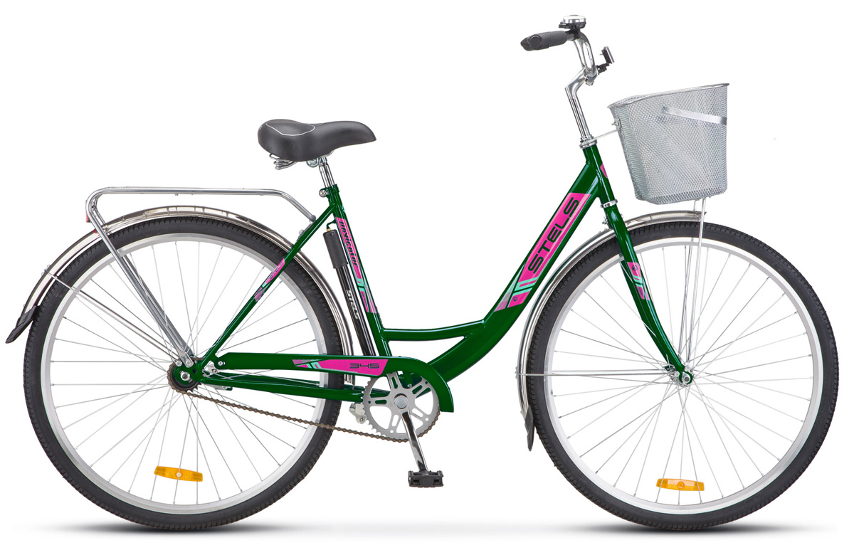 Велосипед STELS Navigator-345 28 Z010 20 Темно-зеленый - фото 1