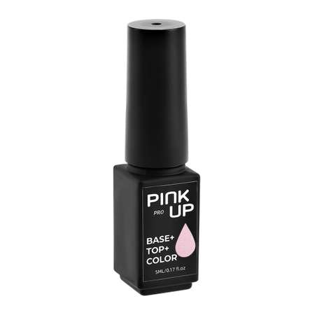 Гель-лак для ногтей Pink Up база+цвет+топ тон 05 5 мл