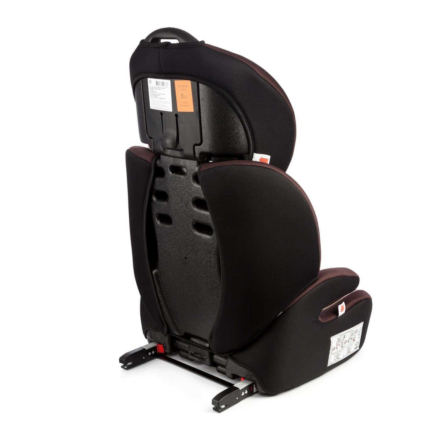 Автомобильное кресло SIGER УУД Siger Вега Fix гр.II/III коричневый - фото 2
