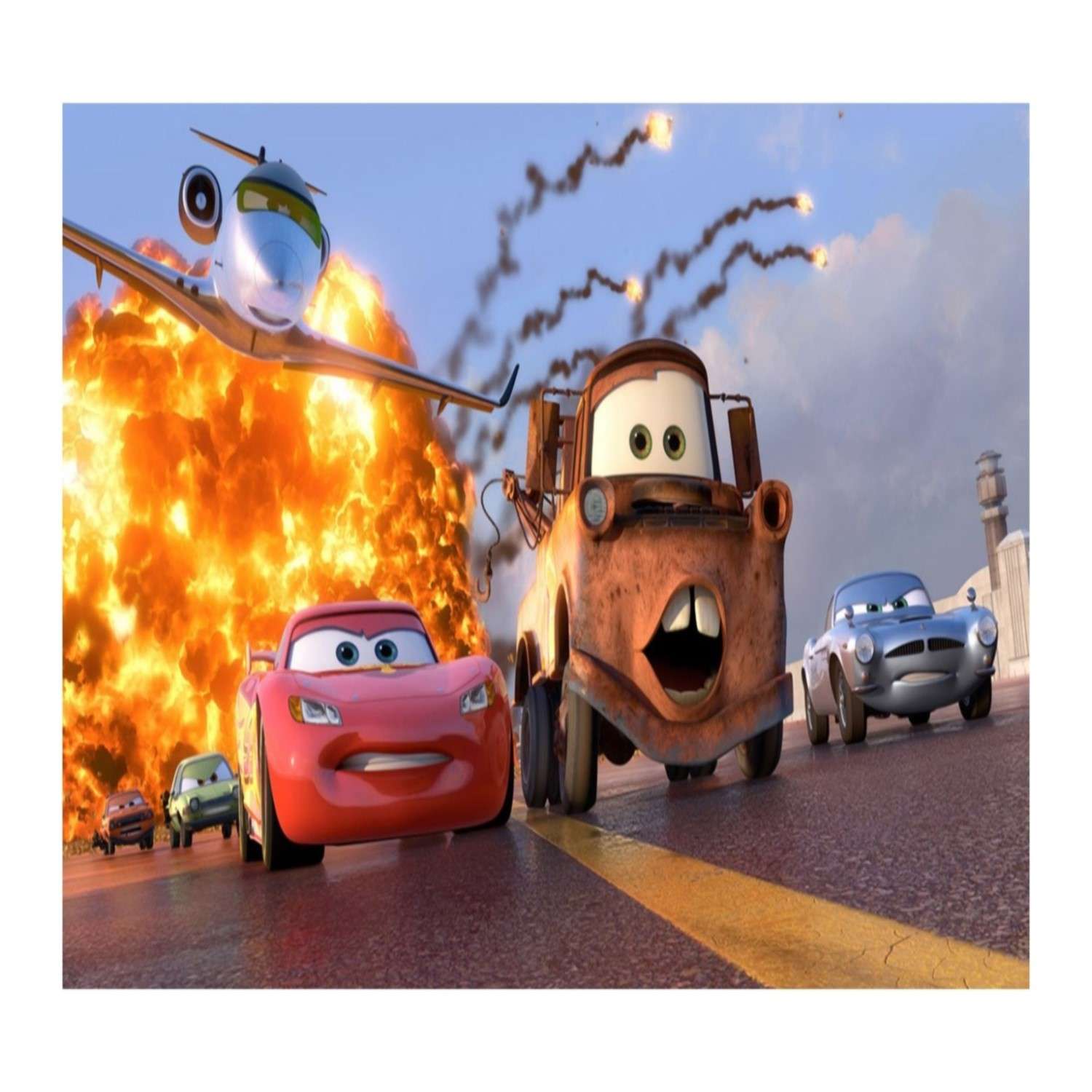 Колпаки Cars Party Favors 6 шт - фото 11