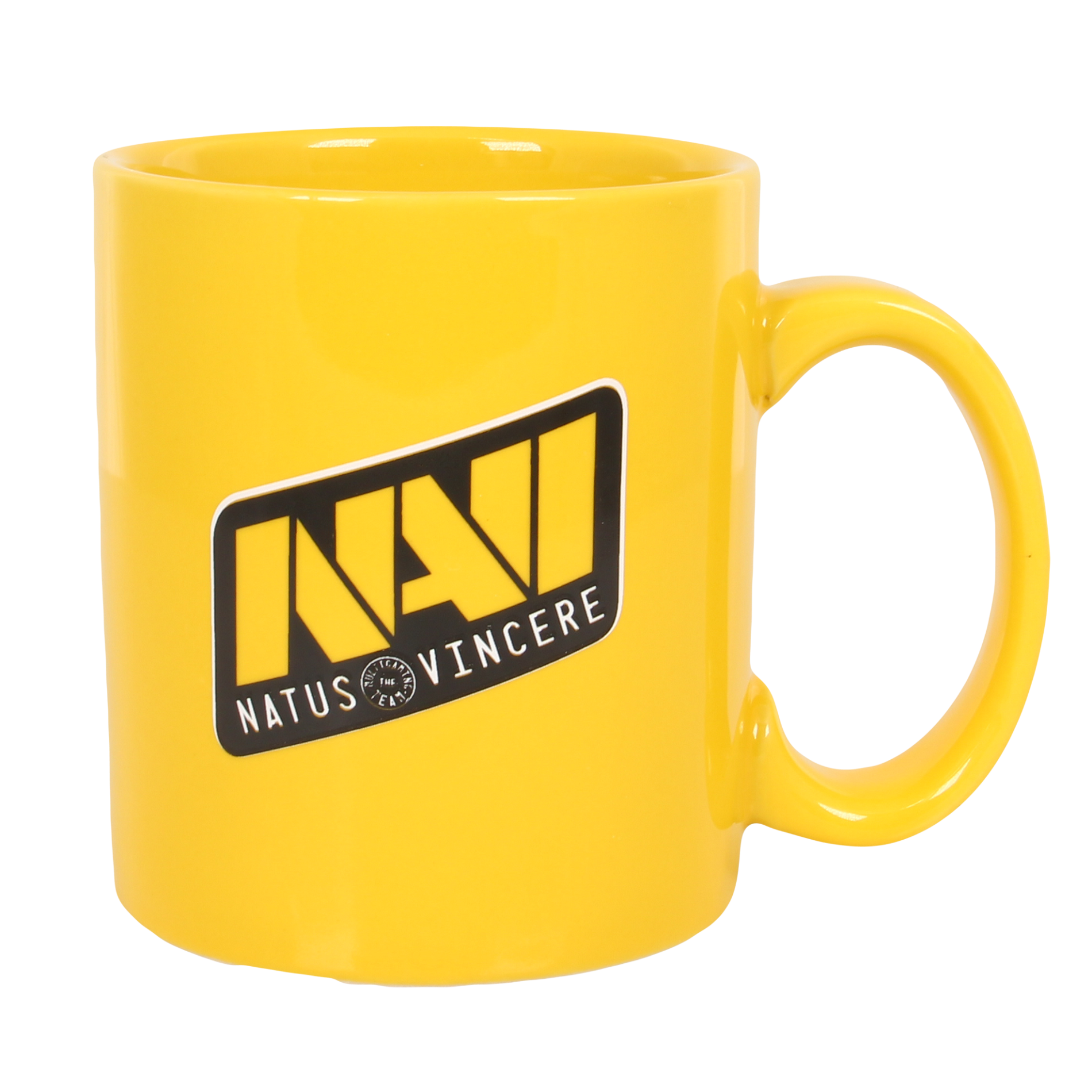 Кружка NAVI Natus Vincere желтая - фото 3