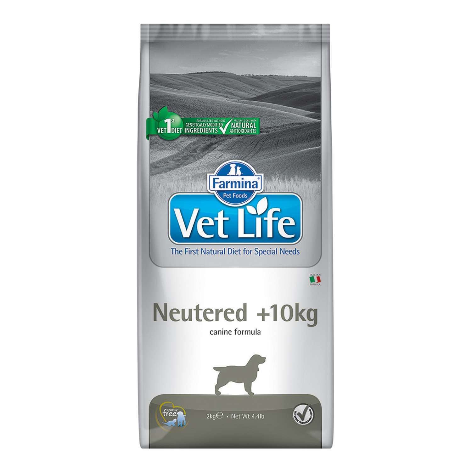 Корм для собак Farmina VetLife для стерилизованных собак вес более 10кг 2кг - фото 1