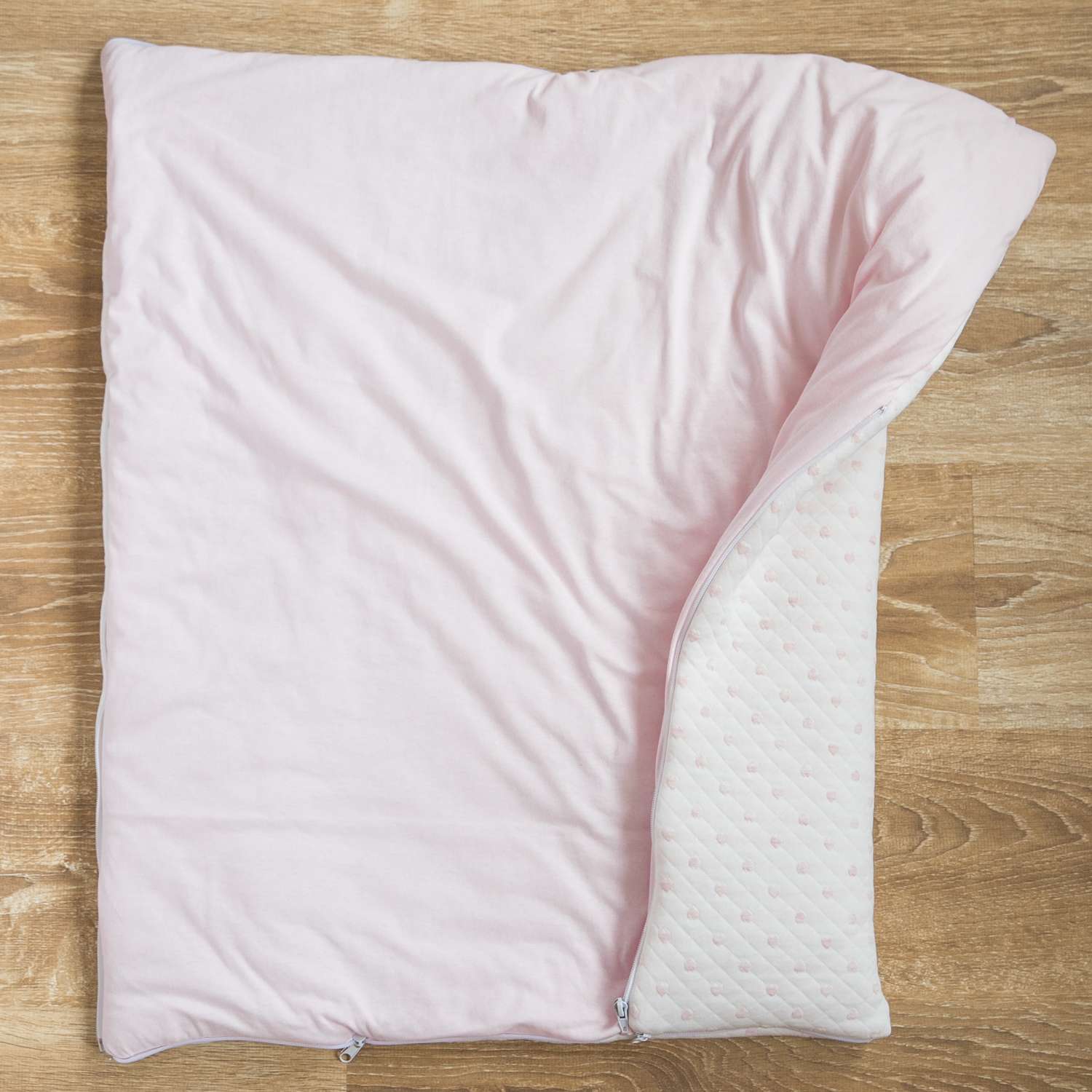 Конверт-одеяло  Baby Nice 0-6 мес Сердечки розовый - фото 3