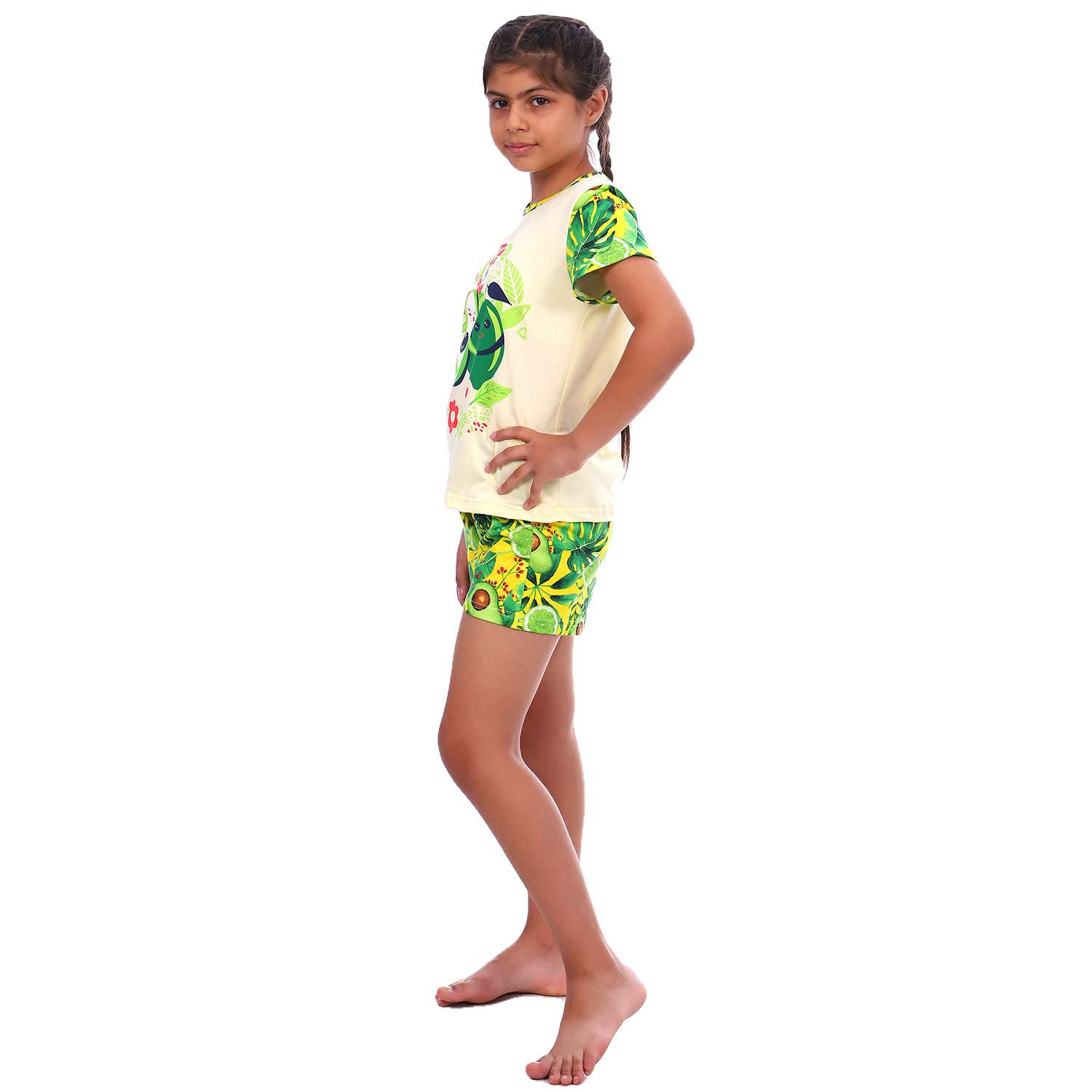 Пижама Детская Одежда 0409КПрД2/желтый - фото 4