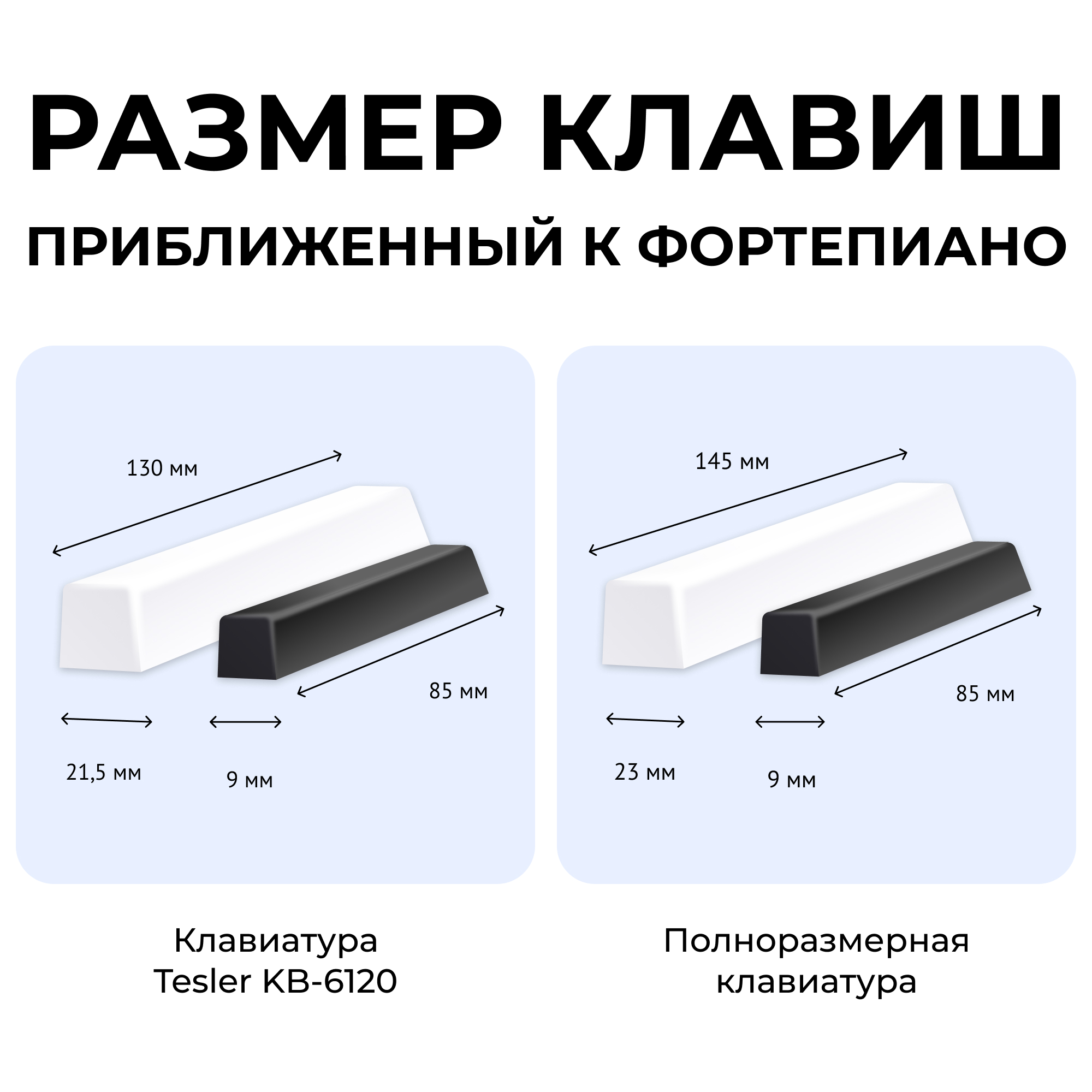 Синтезатор Tesler KB-6120 BLACK - фото 12