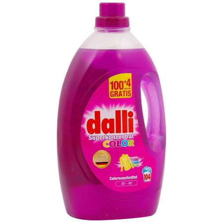 Жидкость для стирки DALLI Color для стирки цветного белья 3.65л 104 стирки