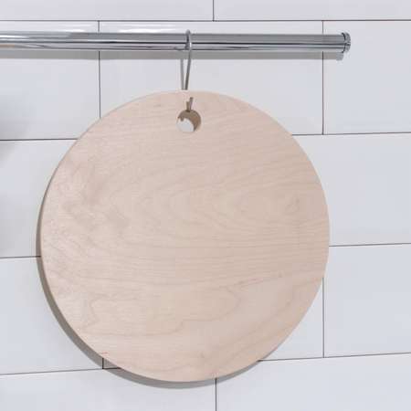 Доска Доляна разделочная деревянная 25×0 8 см берёза