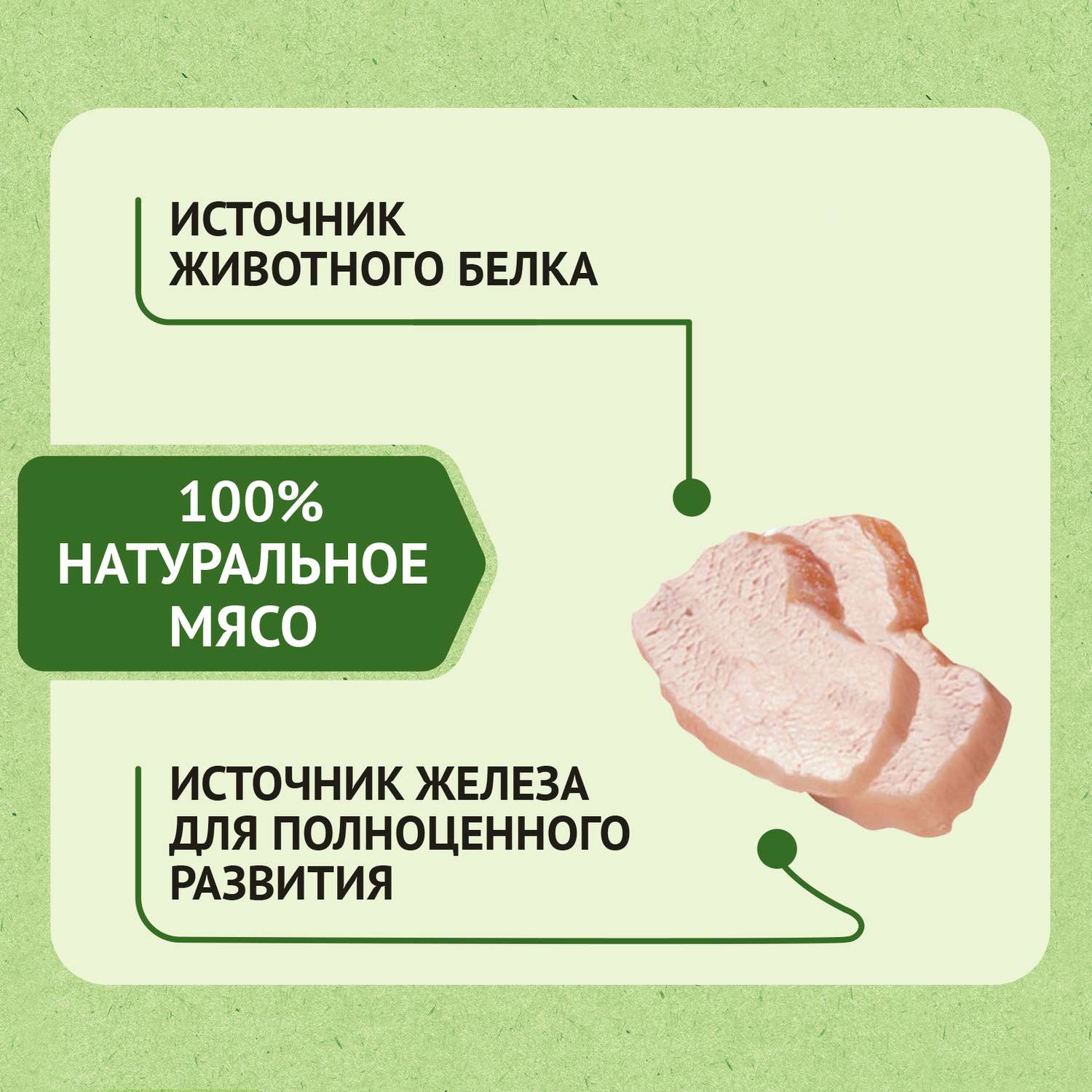 Пюре Heinz нежная крольчатинка 80 г с 6 мес+ - фото 3