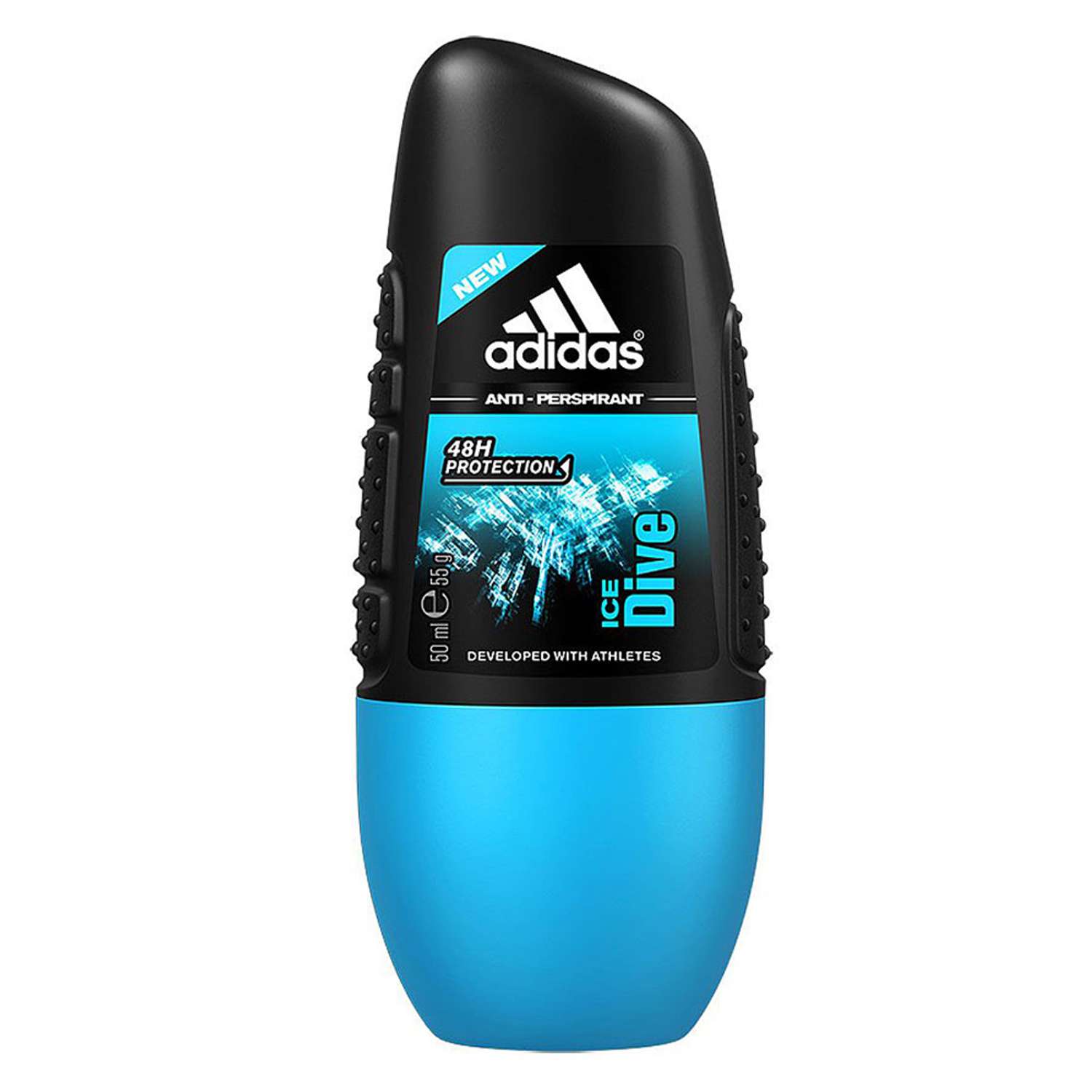 Дезодорант-антиперспирант Adidas шариковый мужской Ice Dive 50мл - фото 1