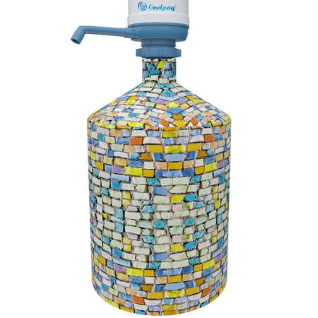 Чехол на бутыль 19л Coolpaq Antique Mosaic