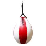 Боксерская груша Харламов-Спорт Детская вес 5 кг красно-белая