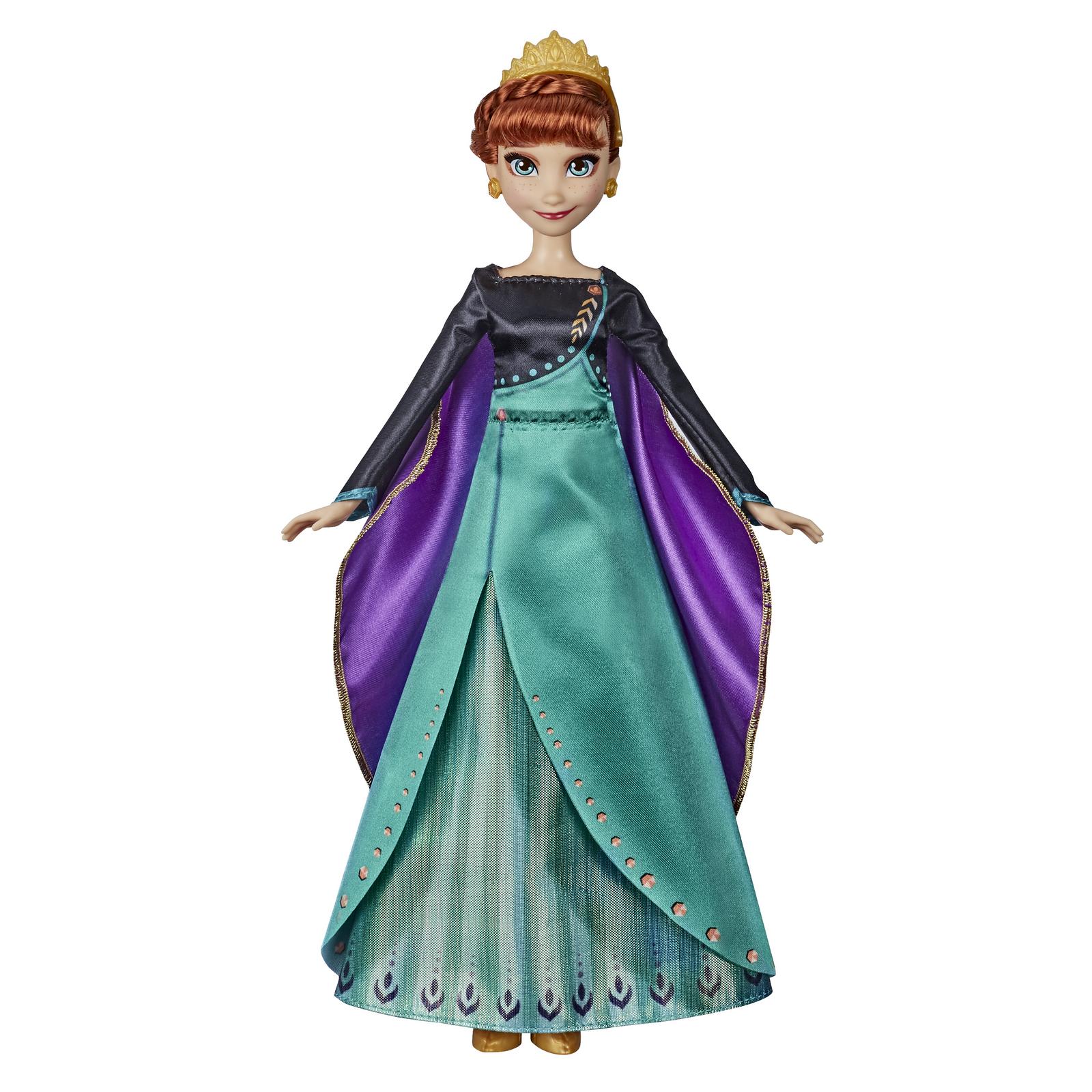 Кукла Disney Frozen Холодное сердце 2 Поющая Анна E88815X2 купить по цене  1499 ₽ в интернет-магазине Детский мир