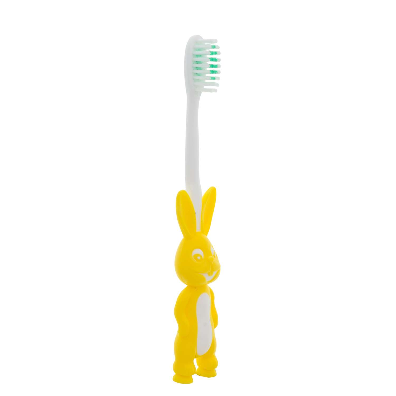 Зубные щетки детские Hi Dent Bunny мягкая с колпачком 7-10лет желтая 2шт - фото 7