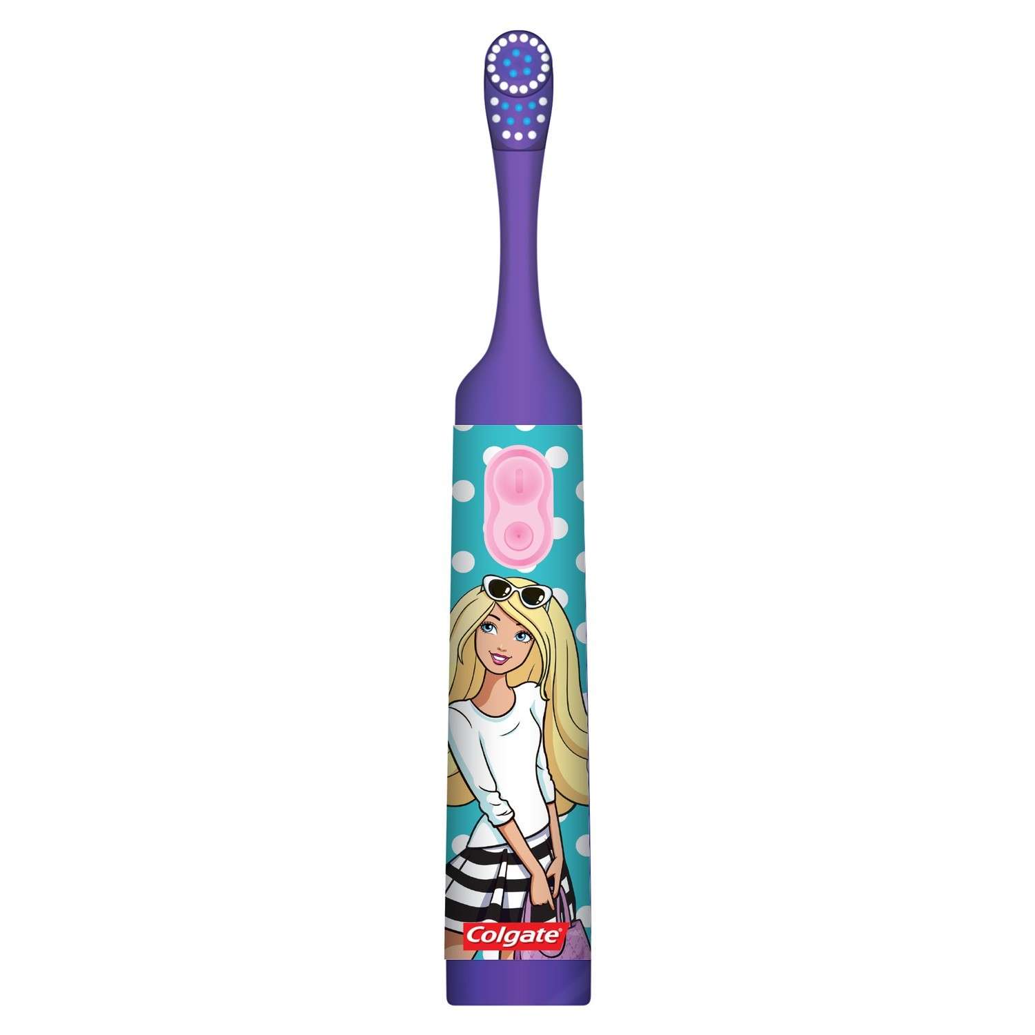 Зубная щетка Colgate Barbie супермягкая электрическая в ассортименте 03.14.01.5823 - фото 5