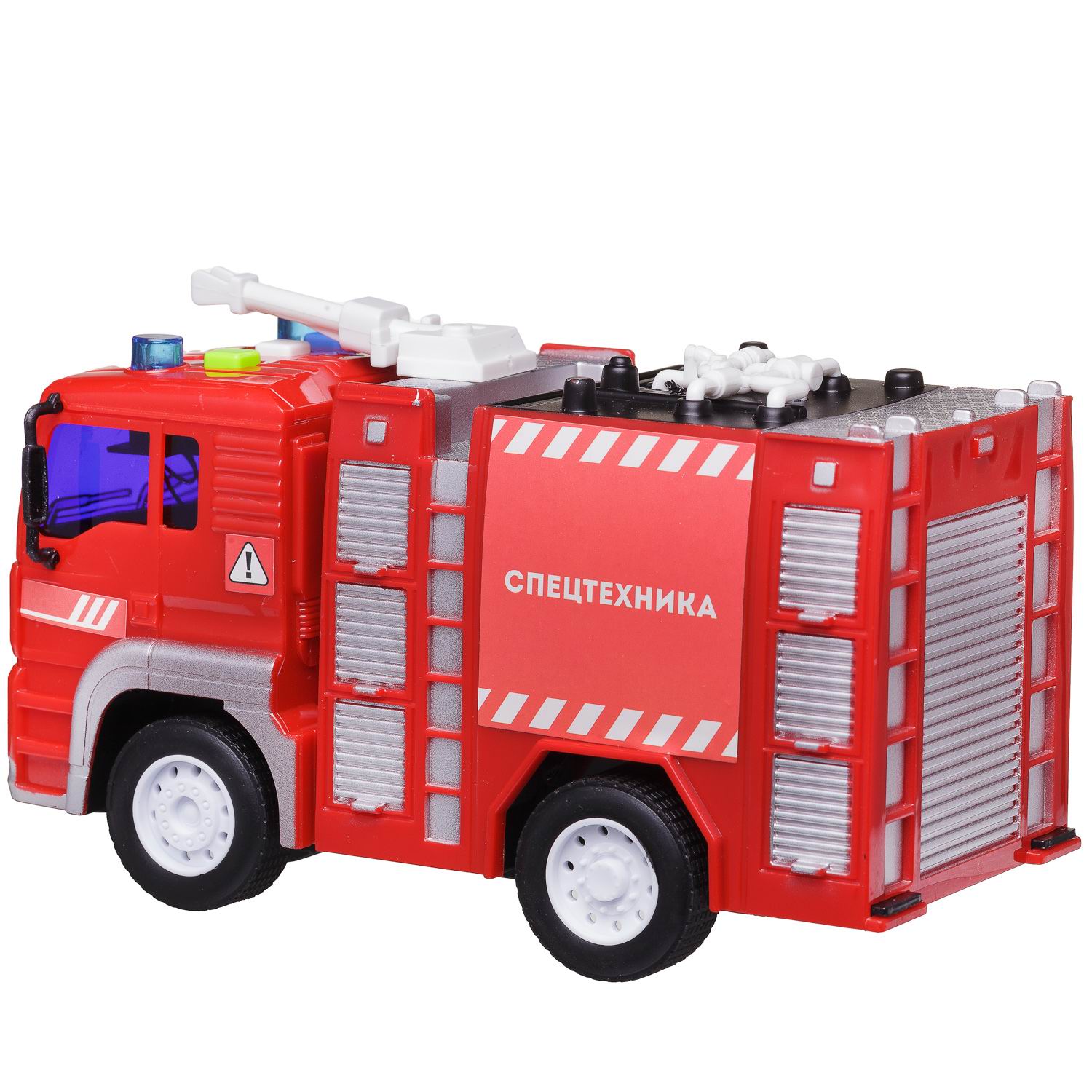 Пожарная машина Abtoys 1:20 инерционный C-00452 - фото 4