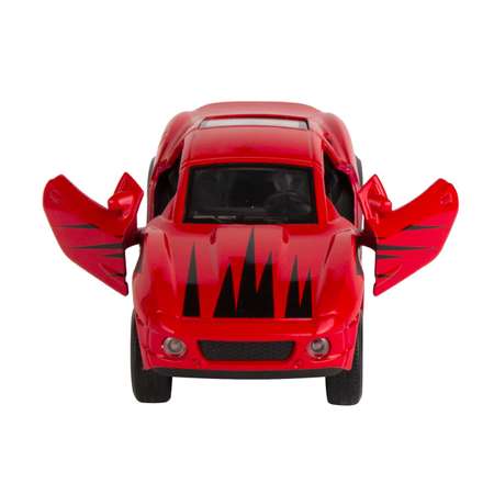 Машинка AUTOGRAND FIRESTORM RACING матовый тюнинг со светом и звуком 1 34 красный 78313