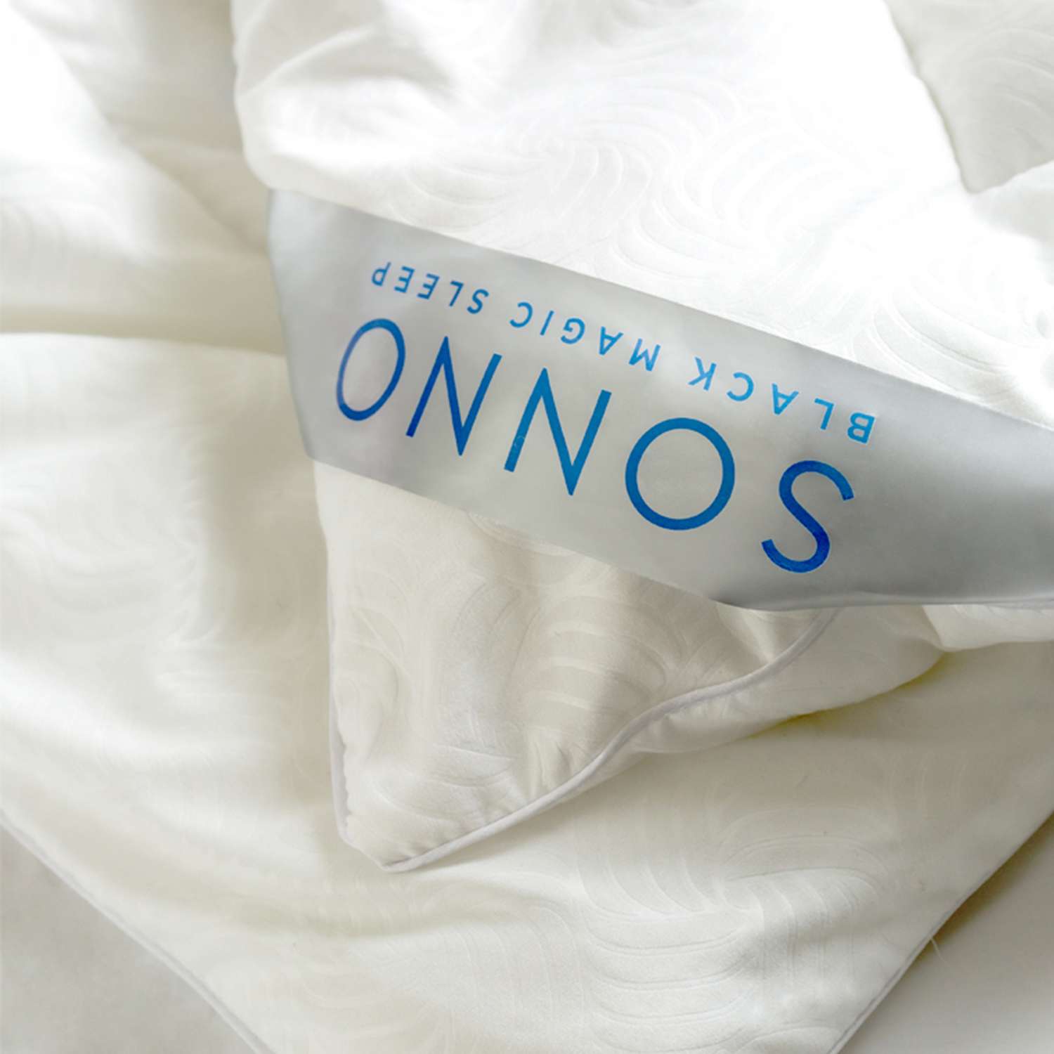 Одеяло SONNO CANADA 1.5 сп 140х205 см Всесезонное с наполнителем Amicor TM Цвет Ослепительно белый - фото 4