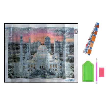 Алмазная мозаика Seichi Мечеть Шейха Зайда 30х40 см