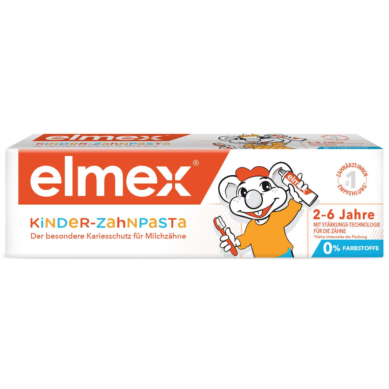 Зубная паста Colgate Elmex 50мл с 2 до 6лет - фото 1