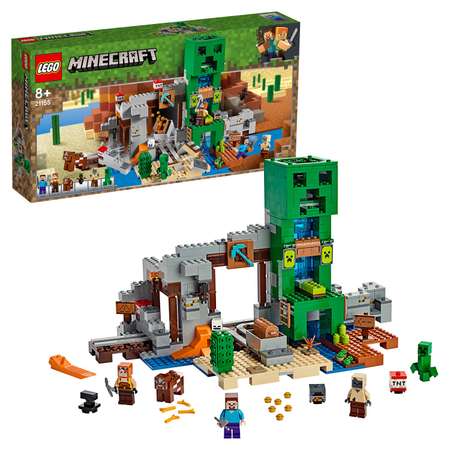 Конструктор LEGO Minecraft Шахта крипера 21155