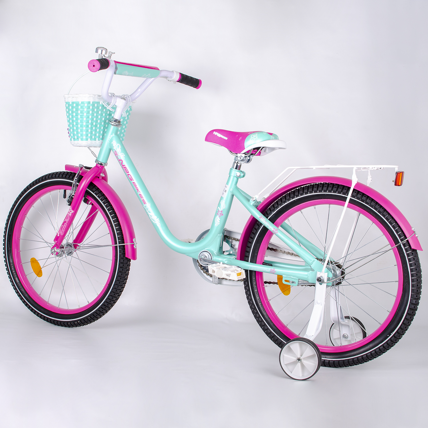 Велосипед NRG BIKES SWAN 20 mint-pink - фото 6