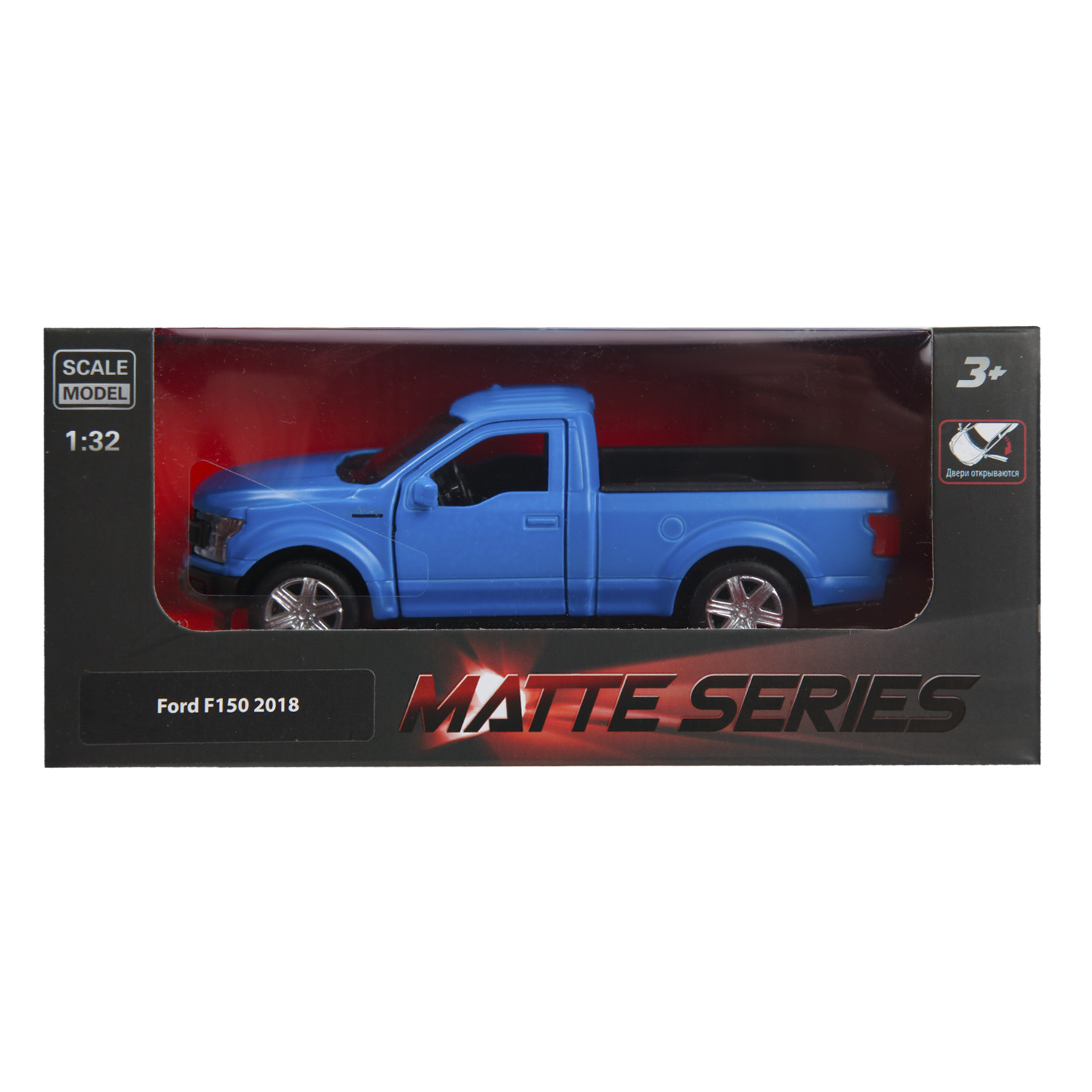 Автомобиль Mobicaro Ford F150 1:32 без механизмов синий 544045M(A) - фото 2