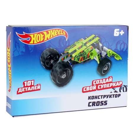 Конструктор 1TOY Hot Wheels Cross 101деталь Т15401