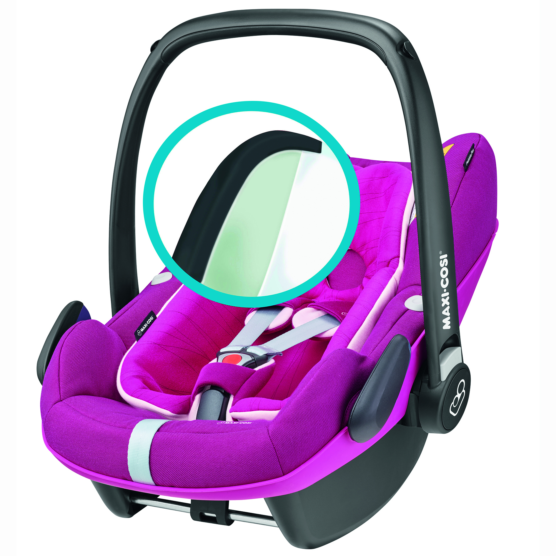 Автокресло Maxi-Cosi Pebble Plus Frequency Pink - фото 13