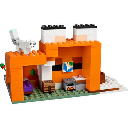Конструктор детский LEGO Конструктор детский LEGO Minecraft Лисья хижина 21178