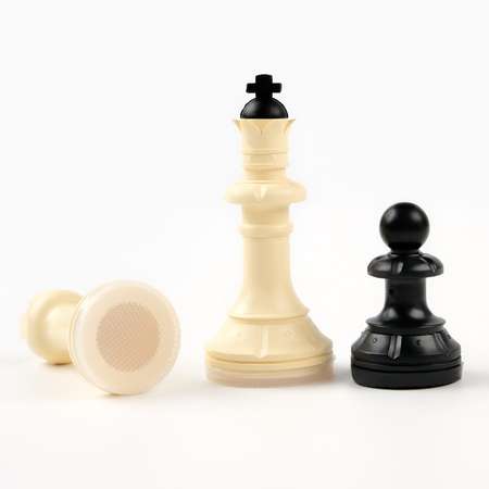 Настольная игра Sima-Land 3 в 1 «Классическая» нарды шахматы шашки доска 40 х 40 см
