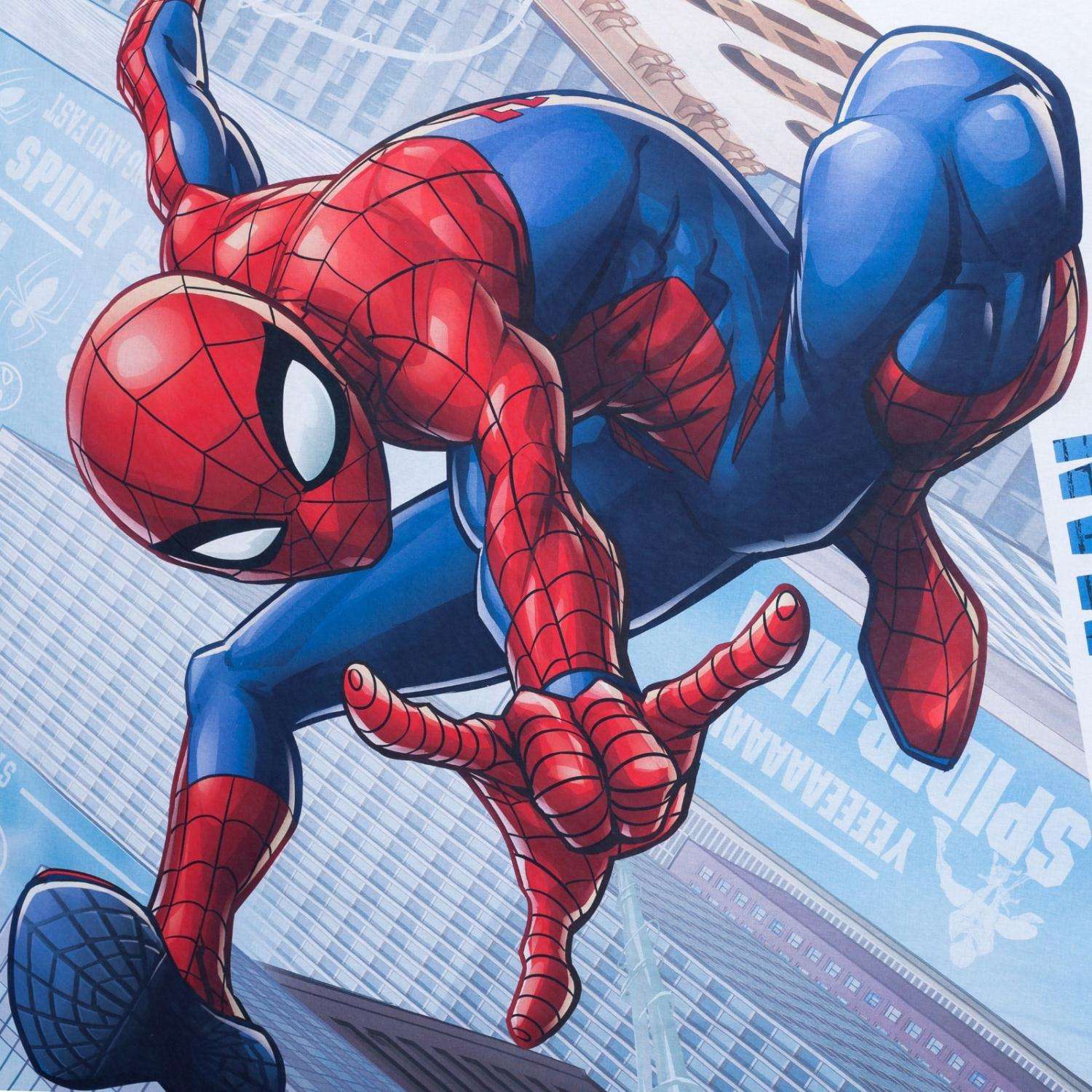 Комплект постельного белья Marvel Человек-Паук Супергерой - фото 3