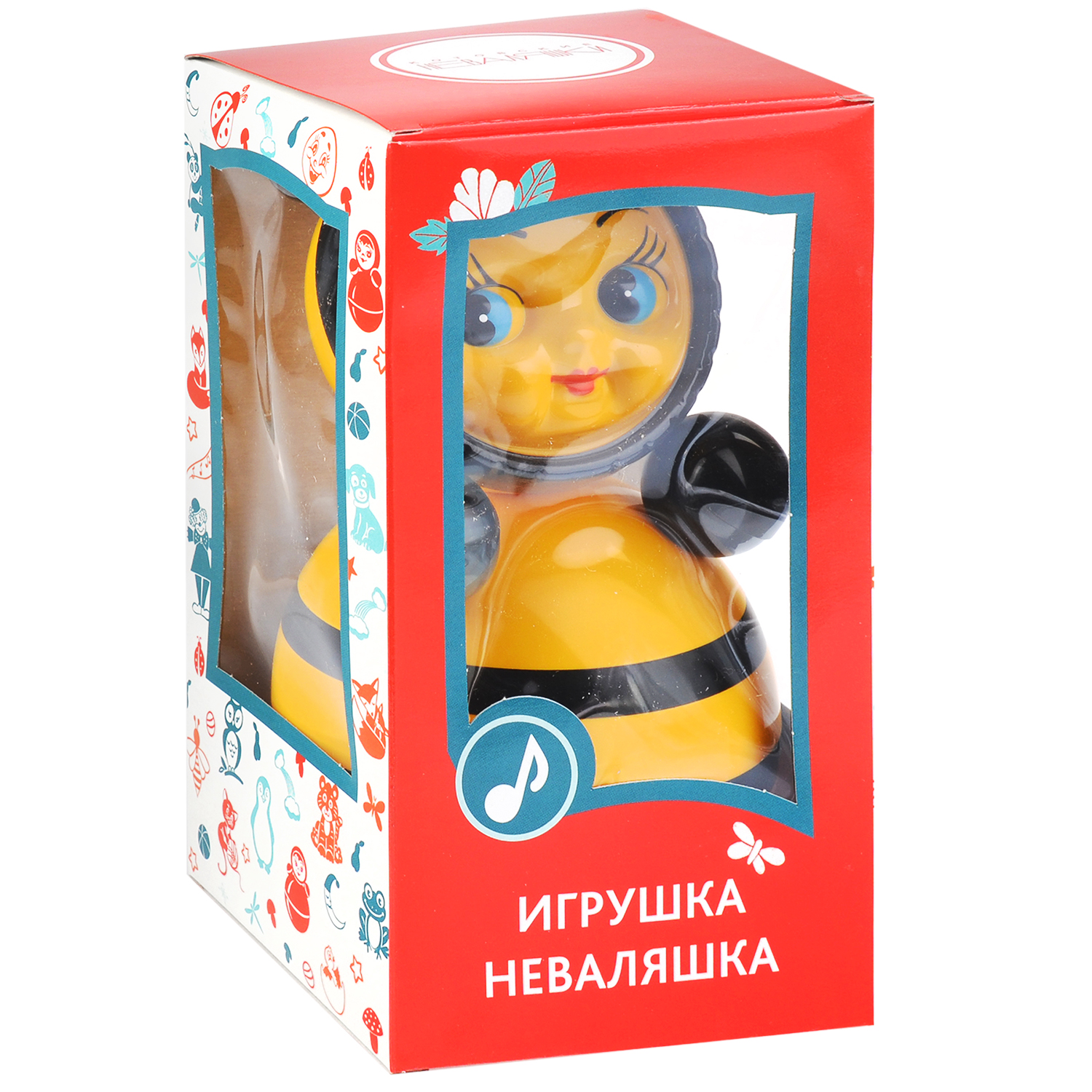 Игрушка Котовские неваляшки Пчела - фото 2