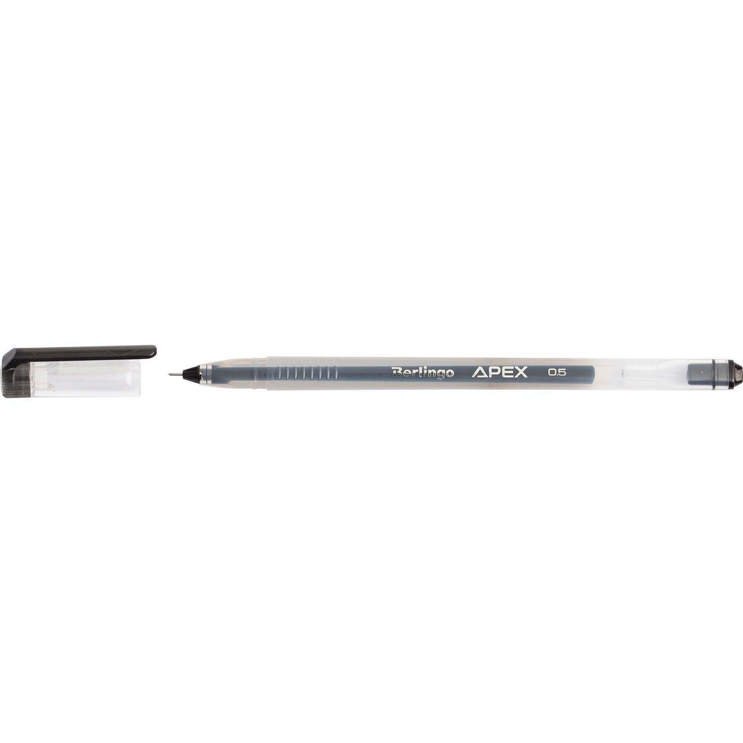 Ручка гелевая BERLINGO Apex 0.5мм Черный Gp_05151 - фото 1